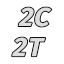 2C2T