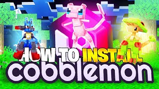 HOW TO INSTALL COBBLEMON ISLANDS v1.4.1 (Minecraft 1.20.1 Cobblemon Mod)