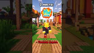 Топ 3 сервера по Анархии. #майнкрафт #minecraft