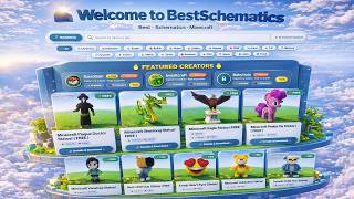 🔥BESTSCHEMATICS 🔥 O MELHOR SITE PARA BAIXAR CONSTRUÇÕES DE MINECRAFT