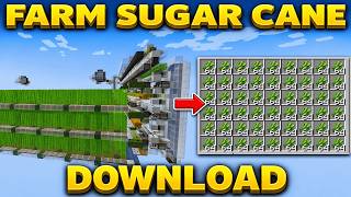 MINECRAFT - FARM DE CANA 100% AUTOMÁTICA ( FREE DOWNLOAD )