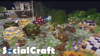 Город на спавне SocialCraft