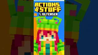 🔥 ACTIONS AND STUFF Teaser 🔥 #minecraft #minecraftpe #shorts #shortsfeed